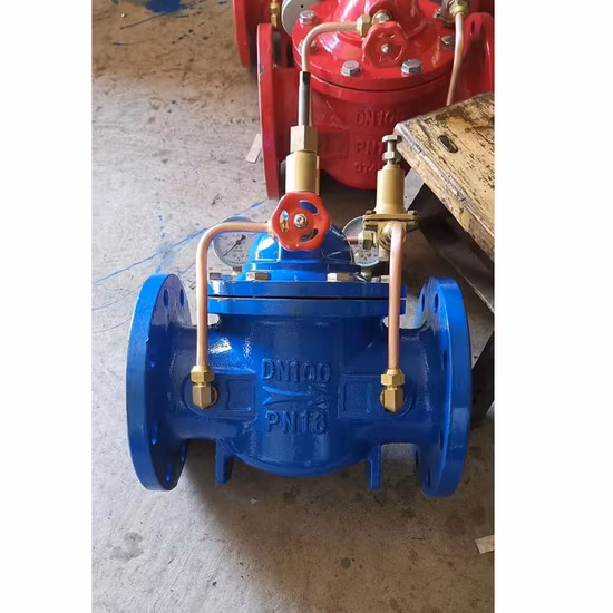 Water Use Diaphragm Piston Automatic Pressure Reducing Regulating Control Valve (GL200X)