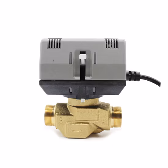 220V Electric Zone Valve Honeywell Vc6013 Vc4013 Hydraulic Flow Control Motorized Gate Water Valve