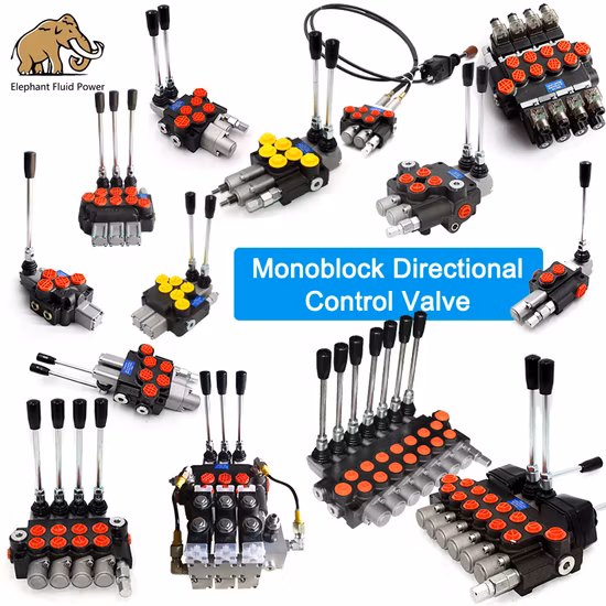 2p40 Hydraulic Directional Control Valve Electro